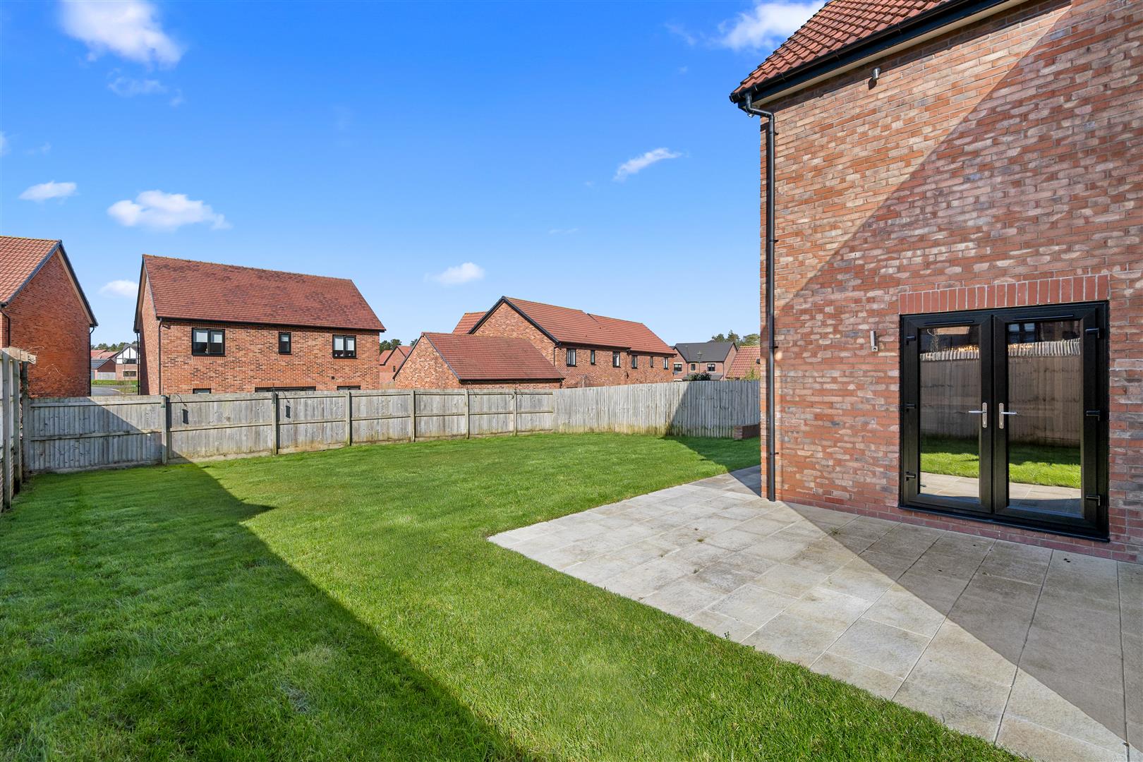 West Facing Rear Garden